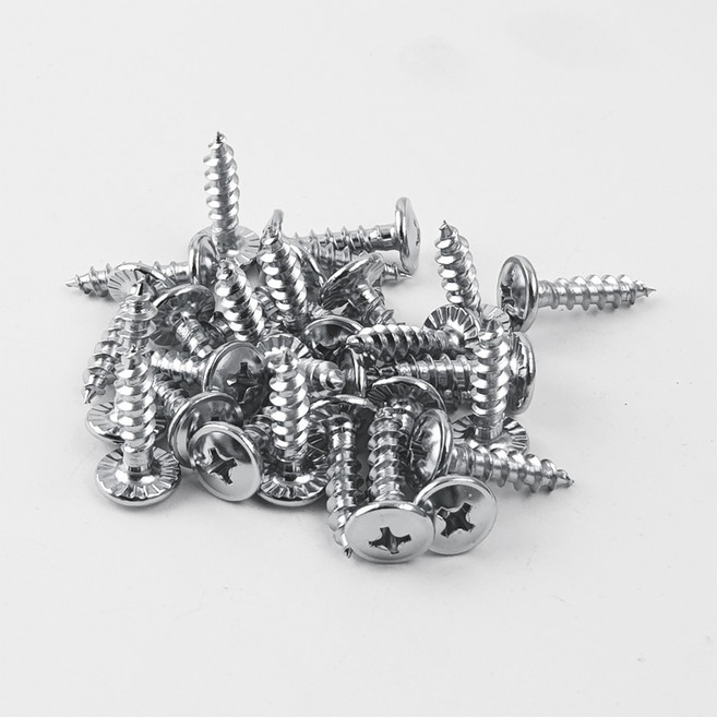 4mm 와샤 4x18 피스 나사 가구 못 경첩용, 와샤백색4x18(1000EA), 1개