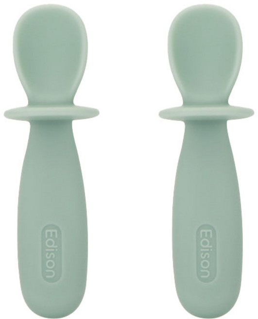 에디슨 실리콘 이유식 스푼 (6종), ES1631_민트x2개, 1개