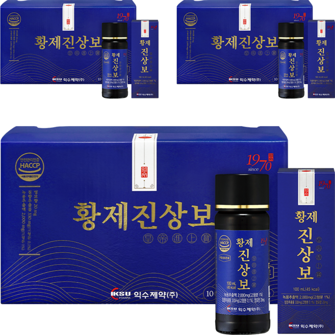 마시는 침향 녹용 액 익수제약 황제진상보, 100ml, 30개