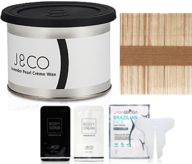 제이엔코 소프트왁스 라벤더 크림 400g, 1개