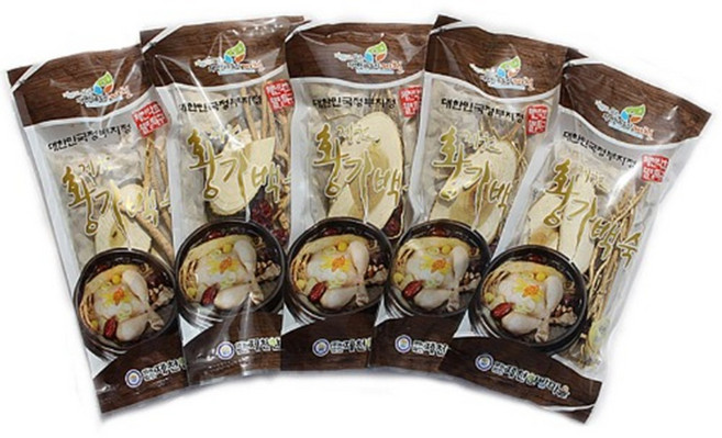 제천황기 한방백숙재료 SET 120g x 5개