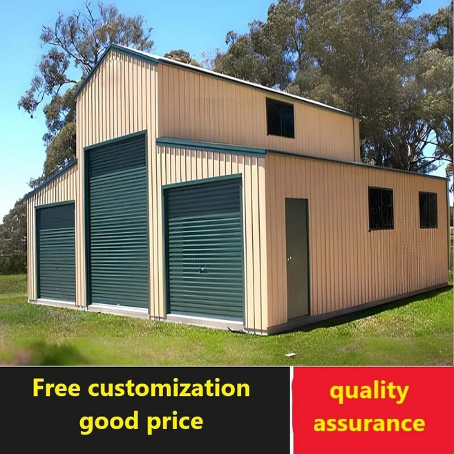 농막 맞춤형 키트 휴대용 강철 창고 보관 10m 8m, 1개