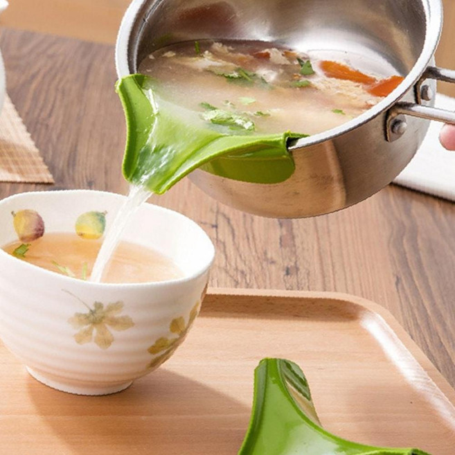 냄비 실리콘 국물 따르개 흘림 방지 깔대기 OC_02065TS