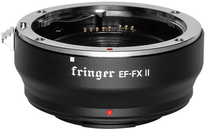 FRINGER FR-FX20 전자 접점 부착 마운트 어댑터(카메라 마운트:후지 필름 X 렌즈, 1개