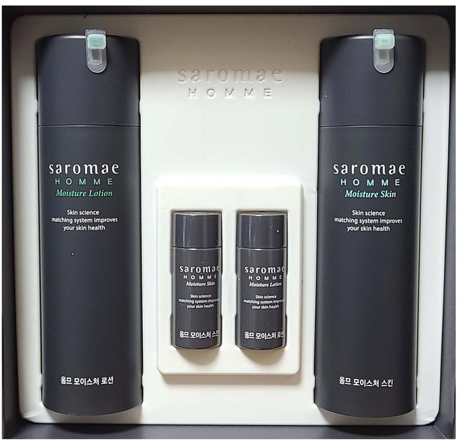 사임당 사로매 옴므 모이스처 2종 세트 (파우치증정), 1세트