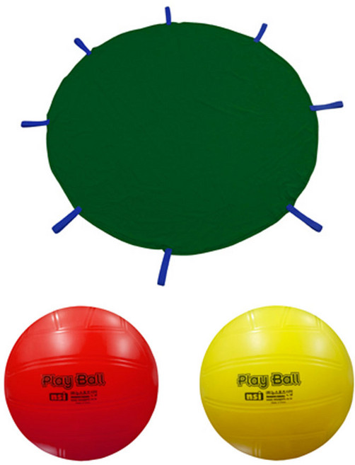 뉴스포츠 협동바운스 세트 천+공2개입, 단품