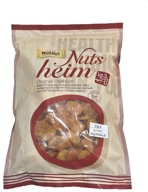 건조 살구 1kg, 1개