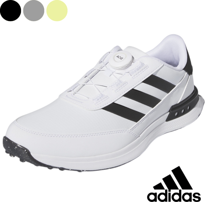 [매장발송] 아디다스 남성 골프화 다이얼 방수 내구성 편안함 운동 헬스 등산 캠핑 운동화