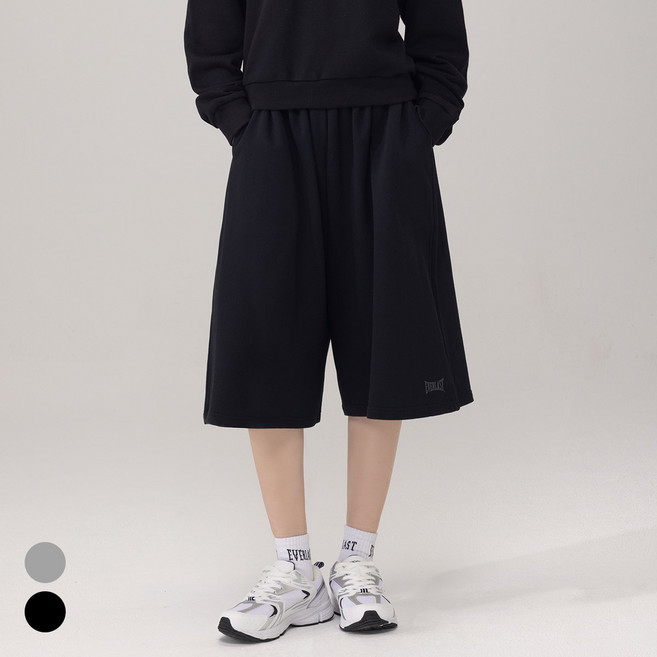 에버라스트 버뮤다 팬츠 벌룬 와이드 반바지