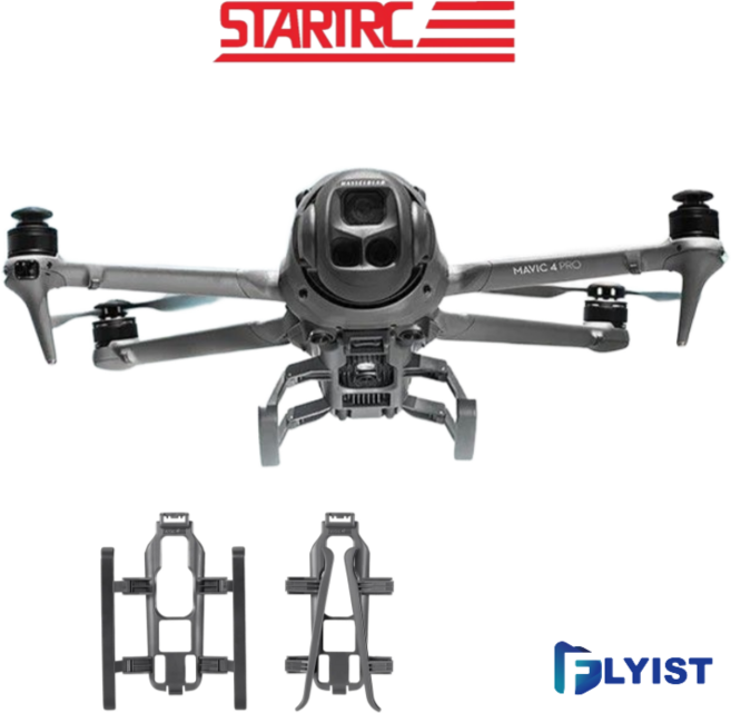 [STARTRC] DJI 매빅4프로 랜딩기어 (MAVIC4 PRO LANDING GEAR) | 착탈식 드론 하부 보호 착륙 보조 | 업그레이드 버전
