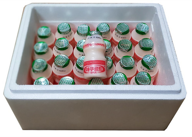 한국야쿠르트 라이트 65ml x 24개 아이스포장무료