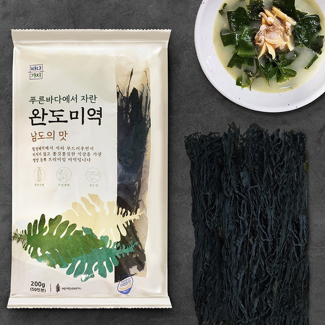 [완도바다가치] 완도미역, 4100, 1개