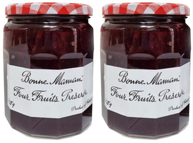 본마망 포푸르츠잼, 750g, 2개