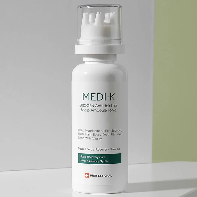 약국입점 메디케이 그로젠 탈모앰플 대용량 150ml 탈모증상완화 기능성 모근영양 헤어토닉 두피쿨링 여성 남성 헤어 에센스, 1개 - 쿠팡