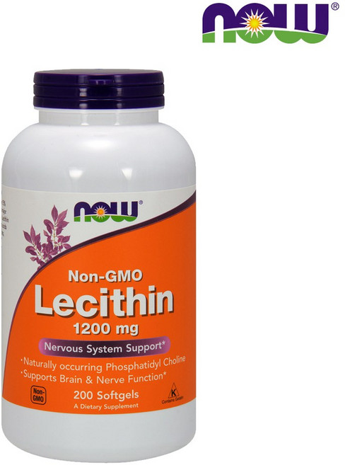 나우푸드 레시틴 1200mg 200소프트젤, 200정, 1개