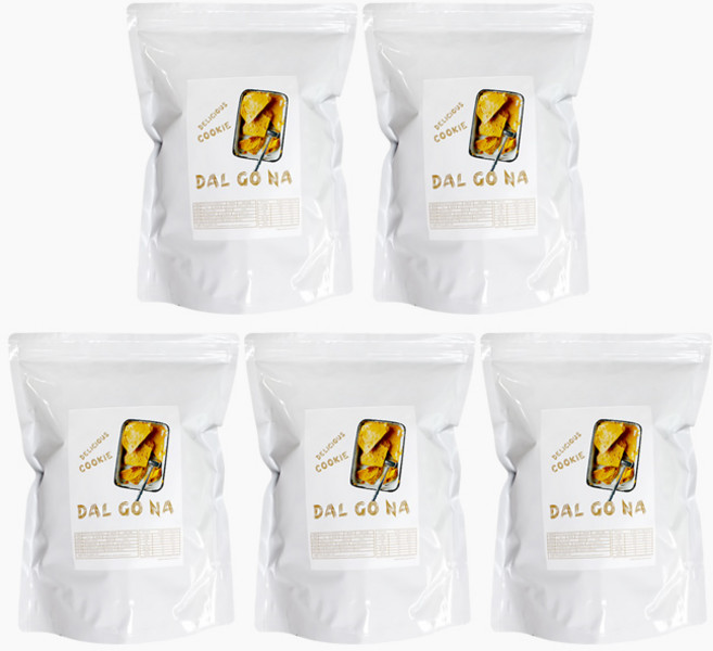 딜리셔스 달고나 베이스 토핑 5KG 카페재료, 1kg, 5개