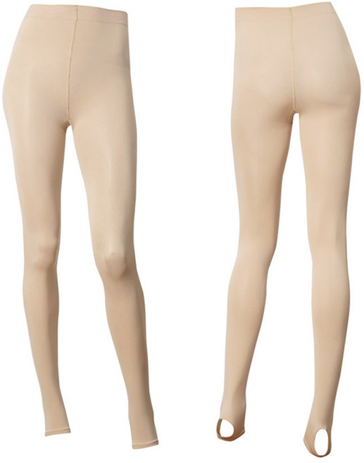고운골프 고리형 고급 슬림 타이즈, 베이지, 1개