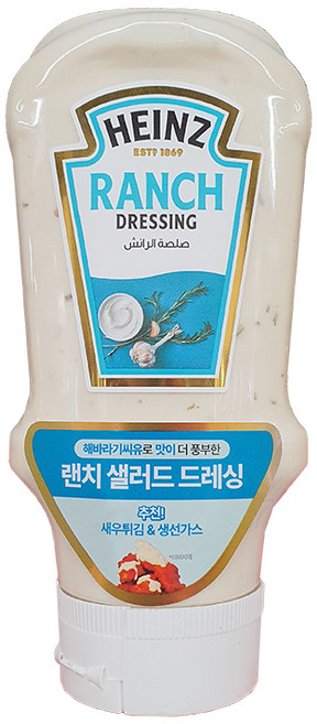 하인즈 랜치 드레싱, 418.5g, 1개