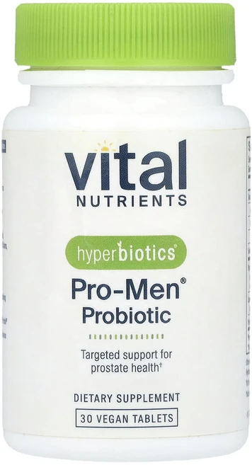Vital Nutrients Hyperbiotics® PRO-Men® 프로바이오틱 비건 정제 30정, Vital Nutrients PRO-Men® 프..., 1개 - 쿠팡
