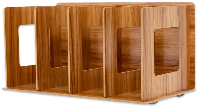 체리 단단한 나무 가장자리 몇 개의 모서리 푸시 모바일 스토리지 티 트롤리 랙, 01 Cherry wood