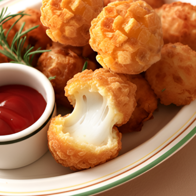 고고미 감자 모짜 치즈볼 (30g x 15개) 에어프라이어 조리 가능, 420g, 1개