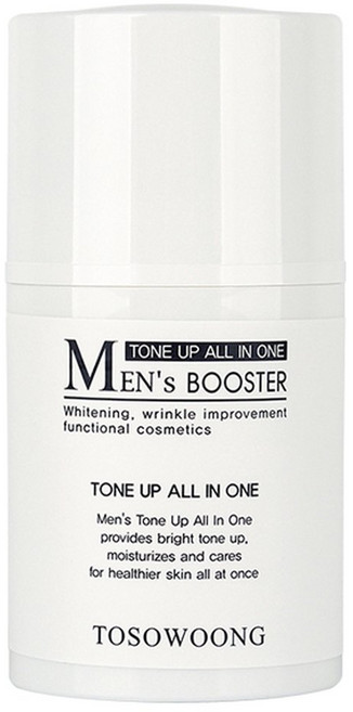 톤업 올인원 50ml 남성 스킨 로션 에센스 크림 하나로 화이트닝 미백 주름개선 남자 맨즈 톤업 ALL IN ONE, 1개