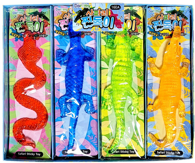 사파리 찐득이 16개입, 사파리 찐득이(16개), 16개