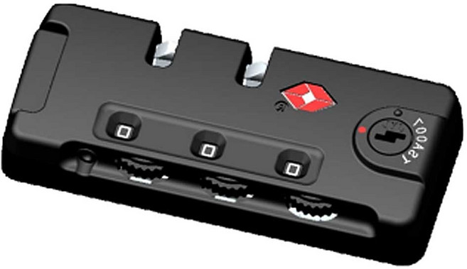 캐리어 부착 자물쇠 잠금장치 TSA 통관용 JY시리즈