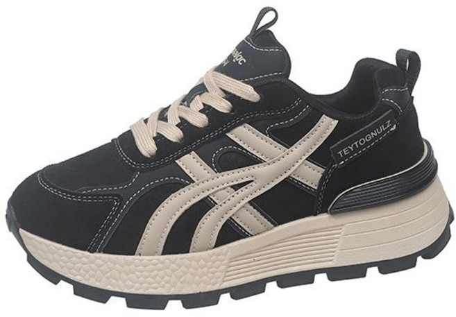 여성 기모 가을 겨울 통굽 컴팩트 키높이 면부츠 M05Z4L HOT2