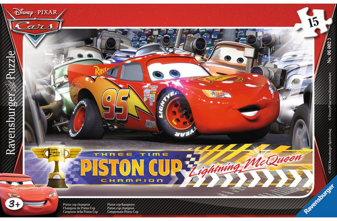 라벤스부르거 판퍼즐 디즈니 카스 피스톤컵 15P (060023)