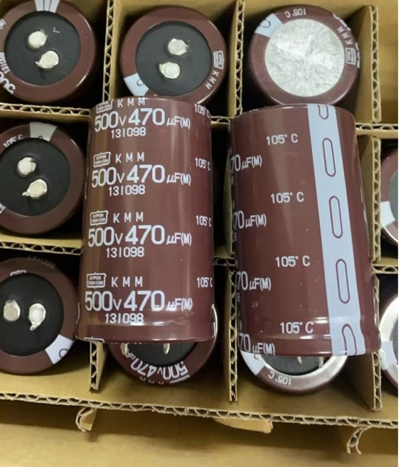 NIPPON CHEMI-CON 鋁質電解電容器 470uF 500V, 1個