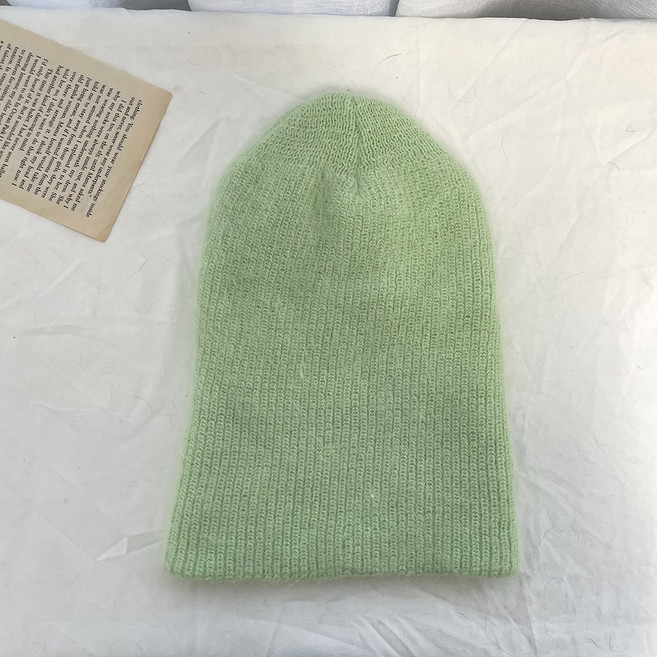 VANANA2 국내제작 국산 니트비니 앙고라 비니 숏비니 겨울모자