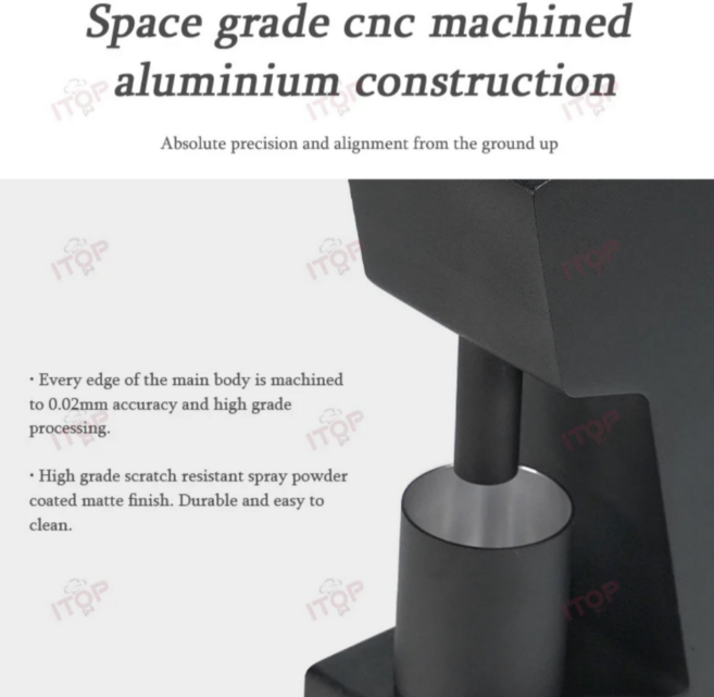 ITOP03 커피 그라인더 분쇄 티타늄버 38mm 국내 플러그, 7코어 38mm, 블랙