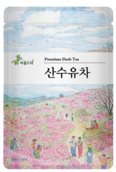 아름드레 삼각티백 산수유차, 1.5g, 25개입, 2개