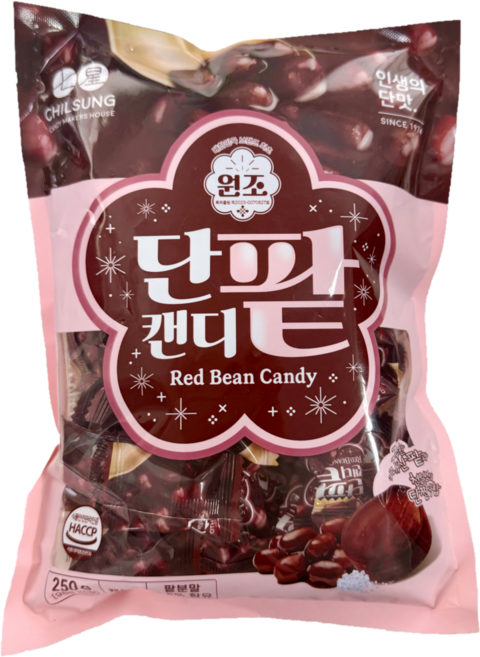칠성제과 단팥캔디 250g, 1개