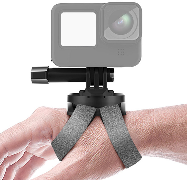 고프로 액션캠 텔레신 360 회전 손목 손등 스트랩 마운트, 단품, 1개