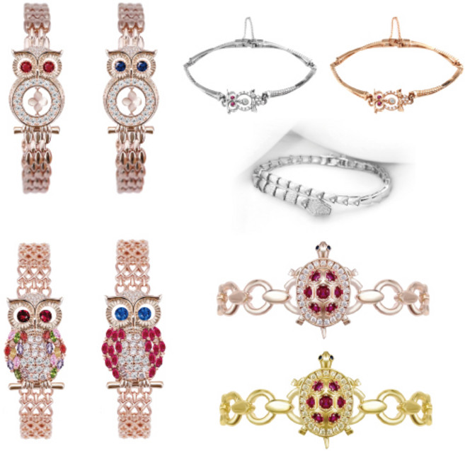 [썬주얼리] 행운 재물 건강 지혜 부귀 영화 부엉이 거북이 뱀 팔찌 10종 택1