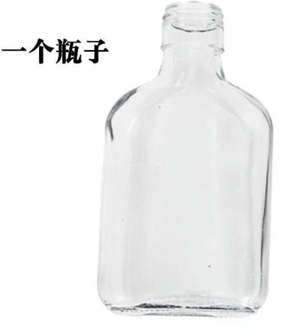 玻璃瓶puzzle 燒腦解鎖玩具 魯班鎖 九連環 高智商益智玩具, 1個, 僅玻璃瓶