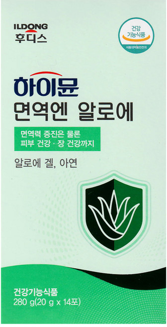 하이뮨 면역엔 알로에, 14회분, 1박스