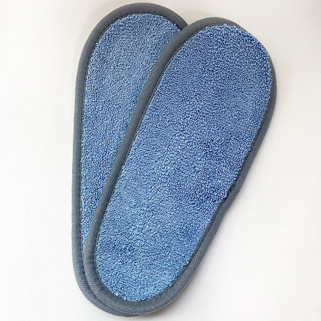 극세사 청소슬리퍼 리필, 블루, 1세트