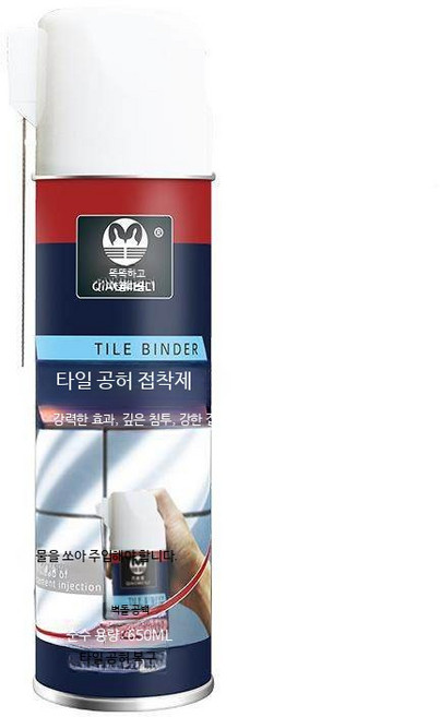 바닥타일들뜸 접착제 보수제 벽 뒤틀림 틈새 스프레이, 1개