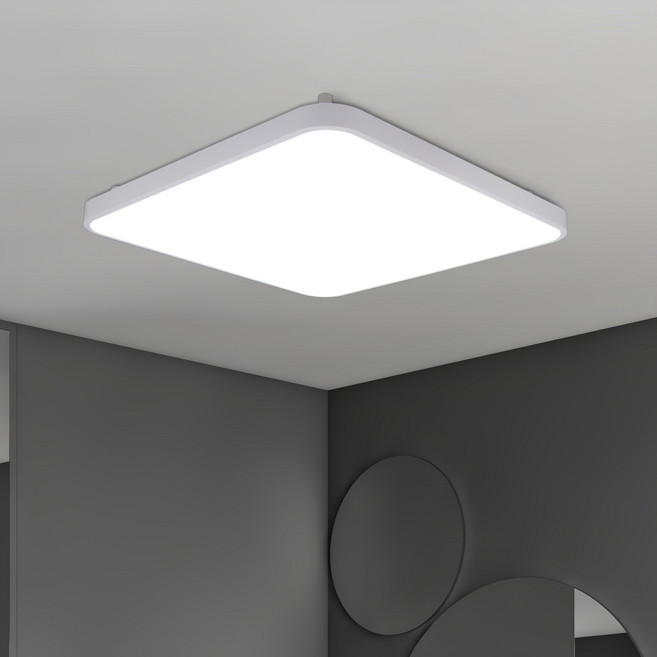 원하 초슬림 시스템 방등 LED 60W, 화이트 + 주광색