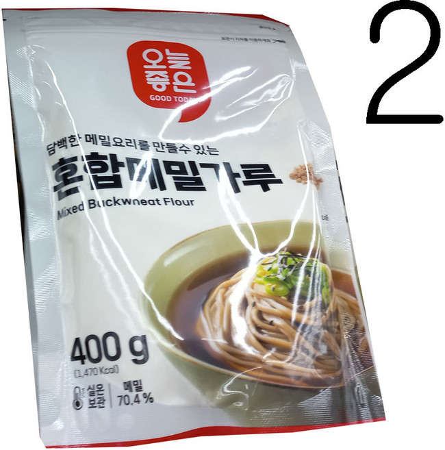 오늘좋은 혼합메밀가루, 2개, 400g