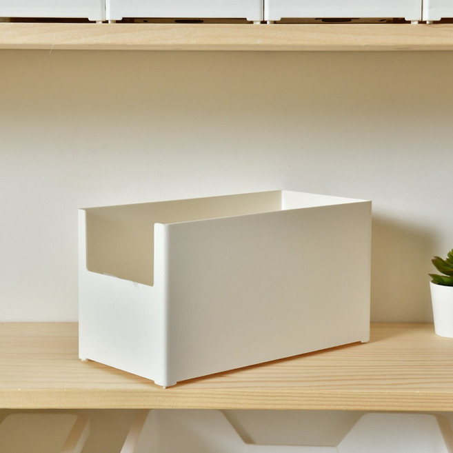 [모던하우스 충장점] 팬트리 오픈형 정리함 L (14 x 28.5 x 15.5 cm) BT0521017, 1개