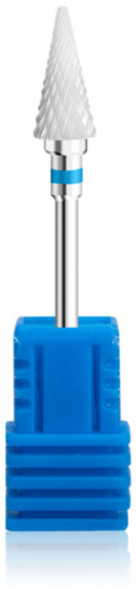 네일 드릴 비트 의 다이아몬드 버 그라인딩 비트 젤 매니큐어 매니큐어 네일 아트 도구 생크 조각 연마 용 액세서리, 1개, [13] 7-SX-M-1pcs