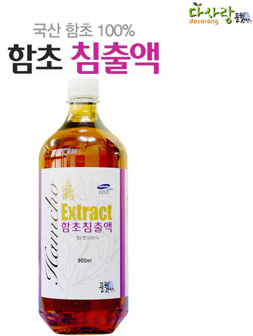 최근생산 다사랑 함초침출액 900ml 신안함초 함초발효액, 1개