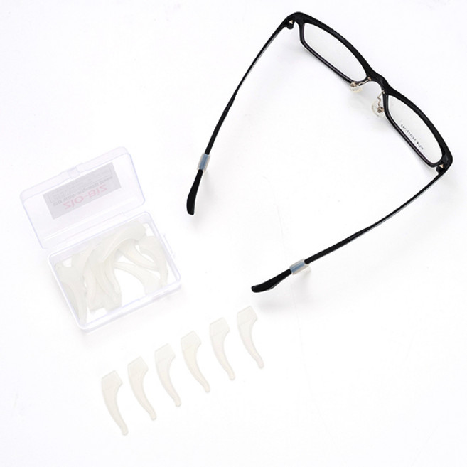 지오비즈 안경 귀고무 귀걸이타입 20pcs/ 안경흘러내림방지 안경귀아픔방지 안경미끄럼방지 안경고정 안경테고정 안경다리고정 실리콘 귀고무