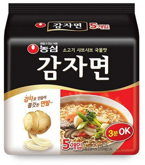 농심 감자면 117g, 21개