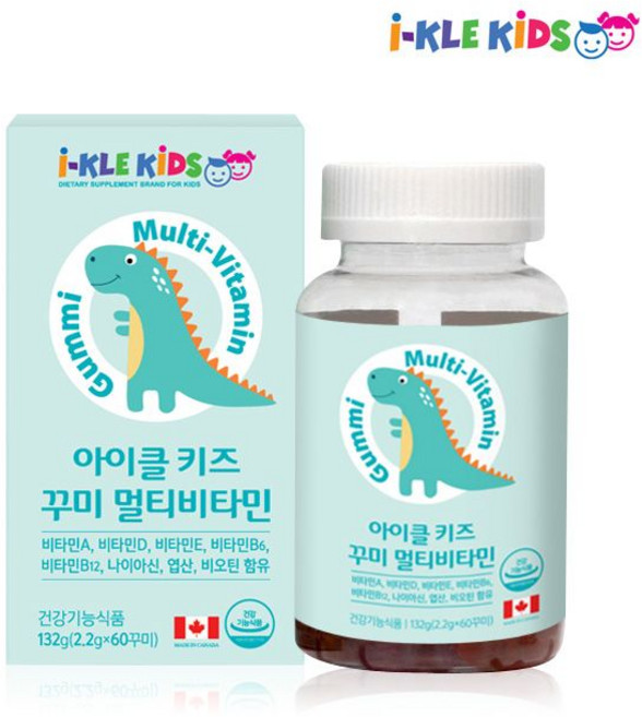 아이클키즈 멀티비타민 꾸미, 132g, 1개