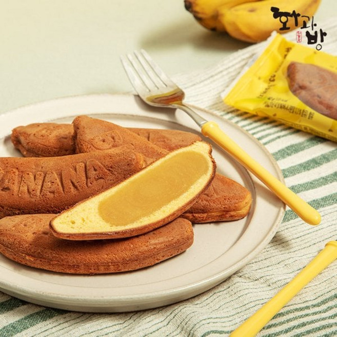 화과방 우리쌀로 만든 카스텔라 바나나 40gx6개입, 40g